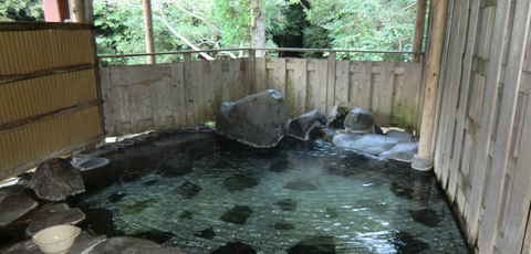 温泉とキャンプ　静岡県