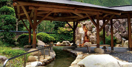 温泉とキャンプ　奈良県