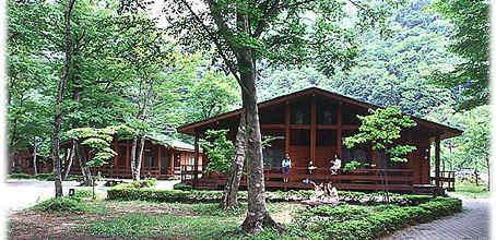 コテージやバンガローが人気のキャンプ場　栃木県