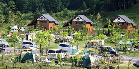 コテージやバンガローが人気のキャンプ場　東海・中部地方
