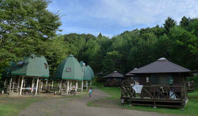 コテージやバンガローが人気のキャンプ場：千葉県～清和県民の森キャンプ場